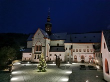Kloster Eberbach zur Adventszeit
